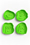 Snoopy Figure Cookie Mold Shaper Dough Cutter Set of 4 - 3