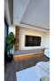 Traverter televizyon orta panel ledli MDF PANEL - 3