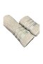 2 Piece Bath and Hand Towel Set Brown Cotton - 8