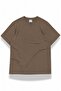 Pack of 5 Unisex Regular Fit Crew Neck T-Shirts (Red Orange Brown Blue Turquoise) - 3
