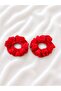 Knitted Pompom Hair Clip - Bulut Scrunchie Handmade - 2-Piece Handmade Knitted Clip - 6