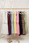 Women's Gold Buttoned Backless Halter Neck Seersucker Mini Dress - 3