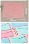 Snap File 4 Colors Pastel A4 1 Pack File Plastic Colorful Envelope File Snap File Homework Document Organizer - 6
