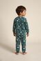 Boy's 100% Cotton Single Jersey Fabric Long Sleeve Seasonal Pajama Set - 6