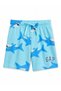 Gap Baby Boy Lace-Up Waist Printed Shorts 12 Months 5 Years Light Blue