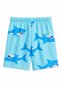 Gap Baby Boy Lace-Up Waist Printed Shorts 12 Months 5 Years Light Blue - 2