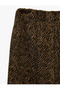 Patterned Jogger Pants with Elasticated Cuffs and Pockets - 3