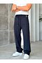 Camel Embroidered Detail Baggy Track Suit T-Shirt - Dark Blue