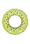 Fruit Slice Inflatable Pool & Beach Float Swim Ring, PVC, Assorted - 6