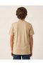 Senior Boys Beige Hoody Style Graphic T-Shirt - 4
