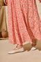 Tile Patterned Flared Skirt - 5