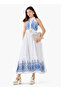 SLEEVELESS SCHIFFLY DRESS - 4