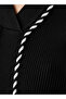 RIBBED V NECK CENTRE CORDING VEST - 4