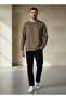 TEXTURED FULL SLEEVES SWEATSHIRT - 5
