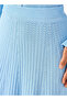 THIN KNIT PRINT SKIRT SET - 6