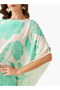 ASYMMETICAL MAXI CREPE TOP - 6