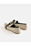 Women Ivory Knotted Loafers - 3