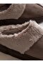 Fur Detailed Thick Soled Women's Slippers (W6) - 3