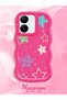 Vivo Y36 5g Compatible Case Camera Protector Red Silicone Couple Phone Case Star Pattern - 2