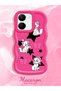 Vivo Y27S Compatible Case Camera Protector Red Silicone Couple Phone Case Character Pattern - 2