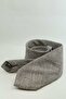 Beige Brown Classic Linen Tie Kk13862 - 6