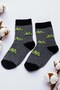 Boy's Black Gray 3-4 Years Old 5-Piece Sock Set with Car Figures - 2