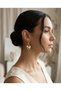 Voluminous Heart Design Gold Color 316L Steel Women's Earrings