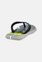 Men Brand Logo Slip On Slippers, Multicolor - 3