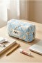 2-Piece Suede Organizer Makeup Bag - 4