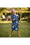 Girl's Cotton Printed Dress Cb1055 - 4