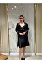 2-Piece Silky Satin Lace Nightgown Robe Set Bridal Bundle Dowry Nightgown Back Cross Tie Detail Robe Sleeve Lace - 3