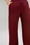 67067 Plus Size T-Shirt and Pants Modal Set - Burgundy - 5