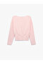 Cotton Boat Neck Long Sleeve Striped T-Shirt - 7