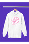 Doja Cat Printed Cotton Long Sleeved 3-Yarn Hooded Sweatshirt - 2