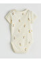 Trendlucky Printed Baby Boy Snap-On Bodysuit 3-Piece Set - 6