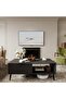 Coffee Table with Storage, 105 x 55 x 41.5 cm for Home & Office - 3