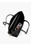 Solid Tote Bag with Zip Closure - 7