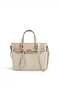 Sand - Sand Beige Houndstooth Plaid Women's Handbag Sp1185 - 6