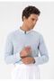 Striped Cotton Men's Shirt - 5