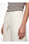 Lcw Vision Women's Elastic Waist Textured Pants - 3