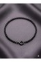 Black Color Venetian Model Men's Bracelet
