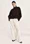 Oversized linen-blend jacket - 3