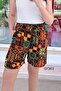 Elastic Waist Viscose Shorts 6Y363