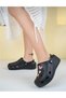 High Sized Hospital Cook Nurse Doctor Slippers Cross With Massage Base - 3