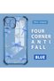 iPhone 14 Compatible Transparent Back Panel Four-Corner Reinforced Impact Protection Glossy Edge Silicone Case