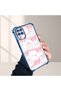 Samsung Galaxy M12/A12 Compatible Transparent Back Four Corners Reinforced Impact Protection Silicone Case - 4