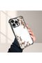 iPhone 15 Pro Max Compatible Transparent Back Four-Corner Reinforced Impact Protection Silicone Case - 5