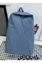 Functional Backpack Large Capacity Short Distance Travel Solid Color Design Light Business Style Stu - 6