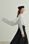 Shawl detailed flowy shirt - 4