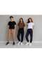3-Piece Unisex Pocket Jogger Compact Fabric Plain School Sweatpants